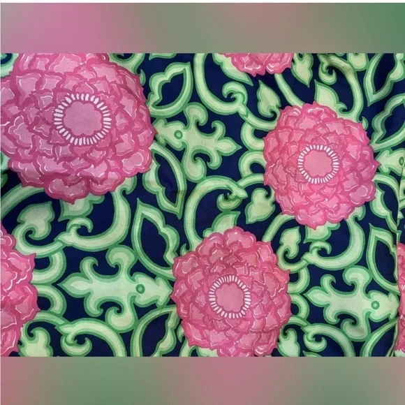 🌺 LILLY PULITZER 100% Silk Tara Flowy Sleeveless Blouse. Size 6. Excellent cond! - Picture 12 of 14